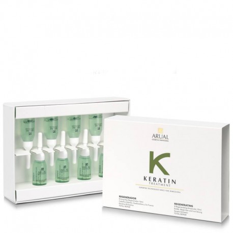 Arual Keratin Treatment ampulės 8 x 10 ml